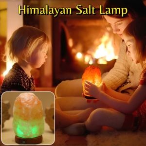 Himalayan Salt Lamp Aromatherapy Mood Light with Dimmer Switch