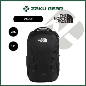 [The North Face] Vault (27 Litre) Backpack - 15 Inch Laptop - For Office Outdoor Travel - Water Resistant