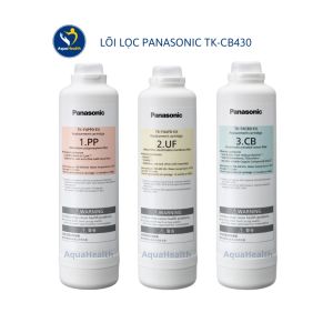 Lõi lọc Panasonic TK-CB430 - Bộ 3 lõi gồm TK-F4PP0-EX TK-F4UF0-EX TK-F4CB0-EX
