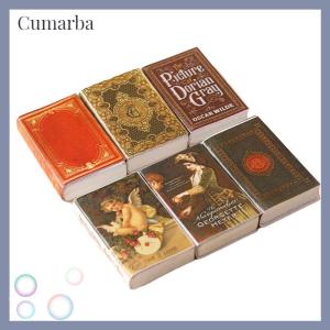 [Cumarba] บ้านตุ๊กตา1:12 6ชิ้นหนังสือการ์ตูนหนังสือขนาดเล็กหนังสือขนาดเล็กแบบจำลองขนาดเล็กสำหรับเด็กของเล่นตุ๊กตาอุปกรณ์เสริมในบ้าน