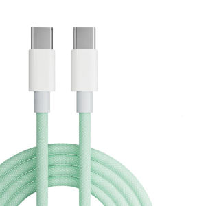 USB C Straight Head Data Cable Wire Male to Male Type C Data Sync Cord Line 60W Fast Charging for Laptops and Phones