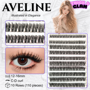 【27 Designs】Self-Adhesive Natural False Eyelashes | Glue-Free | Glue Free Eyelash Lash |Cluster Eyelashes| Wispy Eyelashes | Natural Look | Beauty Essential| For Beginners | 假睫毛