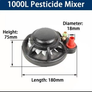 ตัวกวนน้ำยา ที่กวนน้ำยา 2in1 สามารถดูดและกรองน้ำในตัวเดียว ใช่งานง่ายรับประกันคุณภาพ Byดีจริงการเกษตร(ตัวกวนน้ำยา 2หัว)