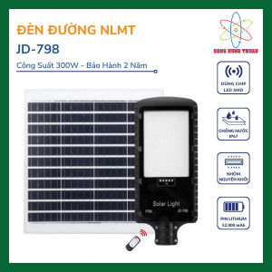 Đèn Đường Năng Lượng Mặt Trời JINDIAN 300W JD-798