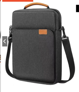 ISLAND ELEPHANT Laptop Bag 13.3 Inch Tablet Bag Waterproof Wear-Resistant Shoulder Bag