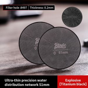Bincoo cà phê Kính tắm cà phê portafilter máy lọc xử lý khai thác lọc máy pha cà phê Espresso lọc cà phê Phụ Kiện máy 51mm/58mm