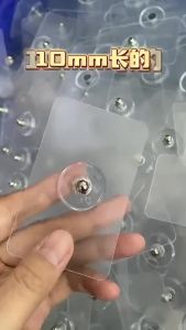 [SG Stock]Non-marking nails Strong adhesive hooks Non-perforated screw stickers Nail-free hanging stickers Waterproof stickers for storage shelf