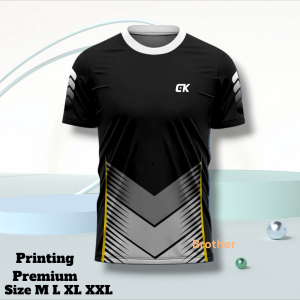 COD Kaos Trainning Baju Running Baju Olahraga Pria Wanita Premium Dewasa Baju Full print Baju Badminton Kaos Badminton Kaos Futsal Baju Volly Jersey Voli Tenis Pingpong Running Print