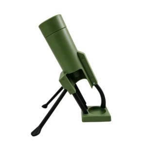 BERMA BABY Mortar Beer Bottle Opener Hands-Free Creative Launching Opener for 330ml Beer Bottles Bar Party Gift
