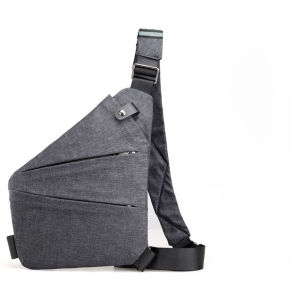 Travel Anti-Theft Chest Bag Large Capacity Multipocket Shoulder Crossbody Bags Close-Fitting Waterproof Sling Bag