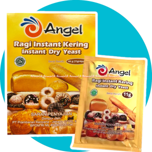 Angel 4pcs Ragi Instant Kering Instant Dry Yeast Untuk Mengembangkan Roti Dan Kue Angels