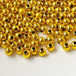 mutiara beads biasa mutiara metalik manik manik mote ukuran 10 mm per 105 gram +- 20 butir murah