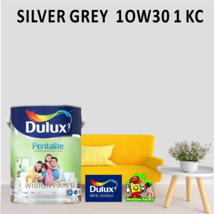 1OW301KC SILVER GREY ( 5L ) DULUX PENTALITE PAINT Lazada