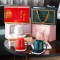 New Coffee Cup Warmer Heater And Saucer Automatic Heating Mug Pad Set With Box. 