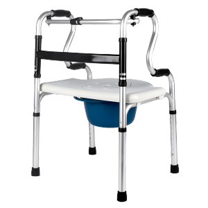 รุ่นเดียวกับโรงพยาบาล รับน้ำหนักได้200กก อุปกรณ์ช่วยเดิน ช่วยเดิน ไม้เท้า 4 ขา เก้าอี้นั่งอาบน้ำ ห้องน้ำผู้สูงอายุ