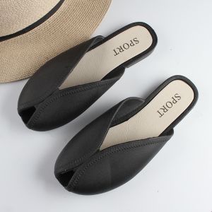 OKAIDO Sandal Mules Selop Wanita Cewek Perempuan Gaya Fashion Korea Style Empuk Nyaman Kekinian