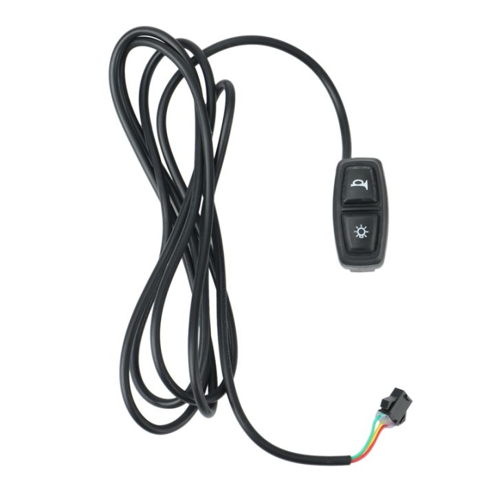 S6Ebike Light and Horn Switch Can Control Headlight Rear Lamp ON/OFF ...