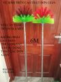 (chổi 6m)Chổi quét mạng nhện cây tăng đơ inox vệ sinh trần nhà đồ lau bụi trên cao, làm cán vợt cá sào treo chim, cọc mắc màn,móc cành cây,phơi quần áo. 