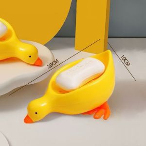 กล่องสบู่เป็ดเหลืองรุ่นใหม่ ดีไซน์ทันสมัย ระบายน้ำไม่เก็บน้ำ เหมาะสำหรับห้องน้ำหรูหรา