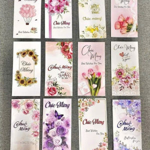 Combo 10 thiêp lớn Thiệp chúc mừng ngày 20/11  Kèm bao thư - Chúc mừng ngày nhà giáo Việt Nam Tri ân thầy cô giáo (giao ngẫu nhiên)