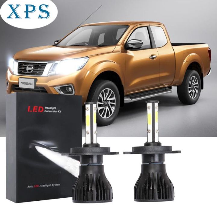 Xps FOR Nissan Navara NP300 2009- 2019 Head Lamp  - 2pc LED Headlight 6000k Bulbs Kit Replace Halogen I3360698135