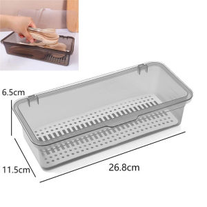 Chopstick Storage with Lid Drainer Utensils Spoon Fork Tray Holder Tableware Organizer Spoon Box