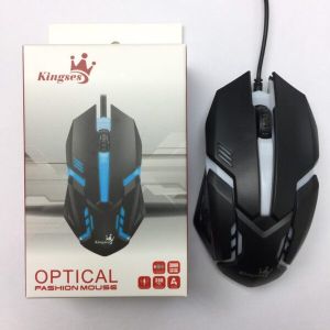 USB Optical Wired MOUSE (MS11) 7 Different Static Colors (READY STOCK)