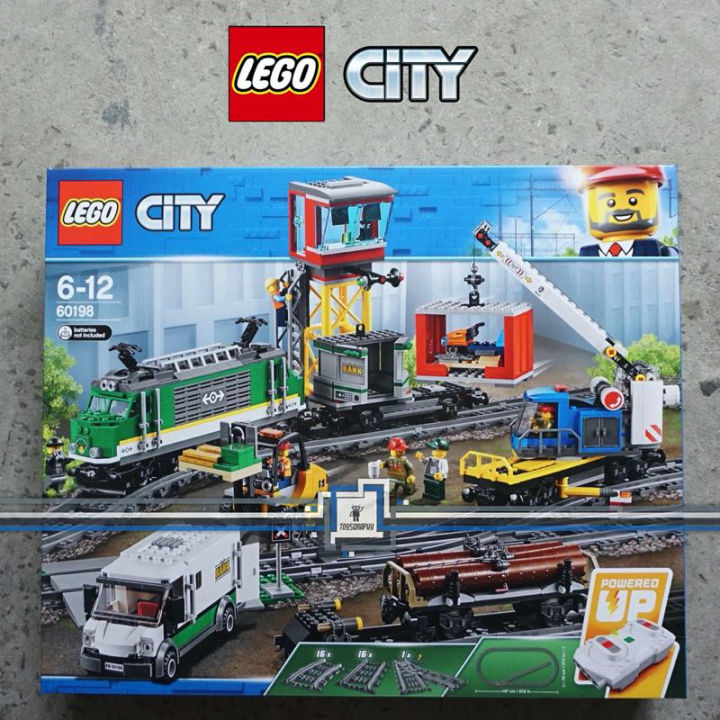 LEGO City 60198 Cargo Train Electric Lazada Indonesia