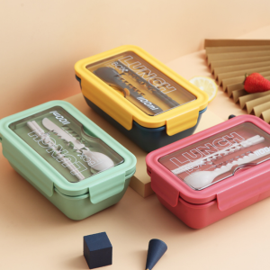 Lunch Box Food Storage Container 304 Stainless Steel Insulated Airtight Student Worker Bento Bekas Makanan Tahan Panas