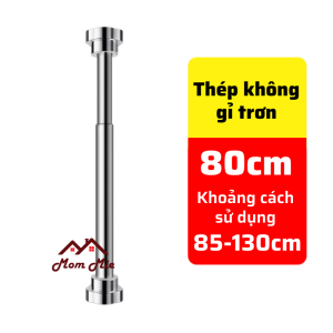 [Cao cấp] Thanh treo rèm inox không khoan tường nhiều kích thước - G007