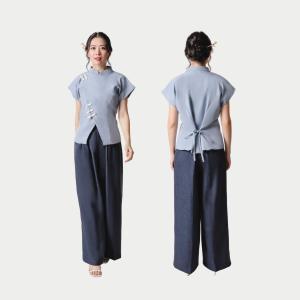 ⁠ZIEL KIDS - Aihan Set | CNY 2026 | Setelan Cheongsam Qipao Semiwool Premium | Couple Mom & Girl