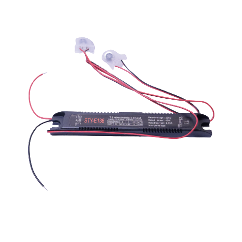 STY 18W/40W T8 Electronic Choke / Ballast (White) With Cable and Tube