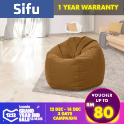 Bean Bag Sofa XXXL (3.6kg) Full Set Ori King Size Ready Stock Lazy Chair Kerusi Malas Bedroom Furniture Home & Living