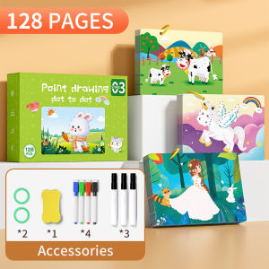 Pen Control Training Kindergarten Children Erasable Pen Focus Training Fun Toy Logical Thinking Educational Early Learning