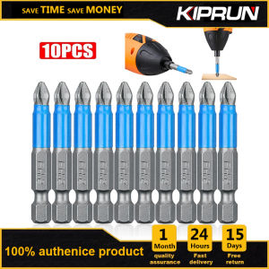 KIPRUN Bộ 10 Cái Đầu Tuốc Nơ Vít 50Mm PH2 Chống Trượt Với 1/4 "Chuôi Lục Giác Phù Hợp Với Tay Cầm Máy Khoan Điện Dụng Cụ Cầm Tay