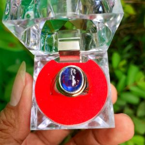 cincin batu king safir super mewah