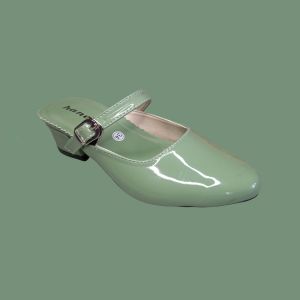 RNHSHOES Sandal Anak Sepatu Pesta Anak Perempuan - Hak Tahu 3cm Polos Tali Depan (ND02)