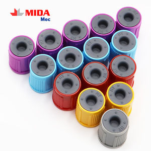 Nắp chân không ống nghiệm MIDAMEC Màu Xanh Lá 250 cái/bao