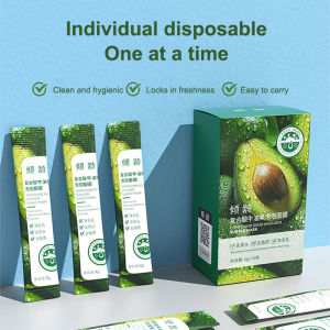 【SG SELLER】Avocado bubble mask Blackheads Deep Pores Cleansing Mask 12pcs/Box Whitening Moisturizing Soothing Oil Control Mask Skin Care