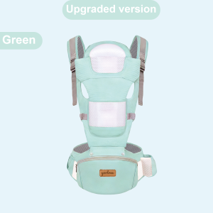 yootree Baby Walking Harness Hip Seat Carrier Baby Walking Assistant Toddler Safety Harness Breathable Mesh Ergonomic M Shape Waist Belt
