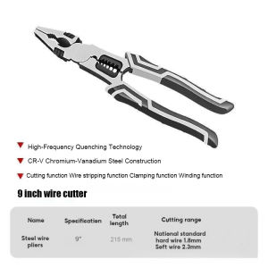 Heavy Duty Pliers Tool Vise Multi-function Industrial Grade Chromes Vanadium Steel Universal Pliers