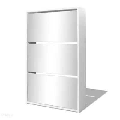 CHADORN Shoe Cabinet With Mirror