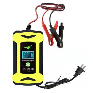 Car Battery Charger 400A/600A/800A/1000A 12v/24v Fast Pulse Power Chargers Full Automatic Intelligent Repair Lead Acid Battery Universal Repair Type With Digital Lcd Display For Automatic Motorcycle Electric