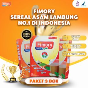 3 Box Fimory Gastro Solusi Sembuhkan Asam Lambung Maag Dan Gerd 100% Original