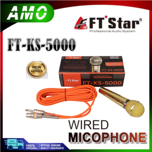 ( Original FT- KS5000 )FTstar FT-KS-5000 Heavy Duty Quality FTstar FT- KS-5000 Wired Microphone