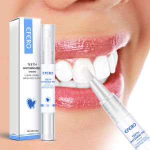 Fast And Effective EFERO White Teeth Care Whitening Pen Tooth Gel Whitener Bleach Remove Plaque Stains Bleaching Dental Tools Oral Hygiene Teeth Cleaning Essence Serum Cleaner Tartar Remover