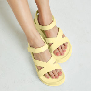 KANDAL KD0103 Akross - รองเท้าแตะรัดส้นผู้หญิงสีเหลือง Sweet Yellow น้ำหนักเบา กันน้ำ แห้งไว EUR 37-41