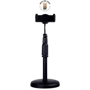 Giá đỡ điện thoại live tream xem phim kéo dài lên đên 38cm Chân đế thiết kế chắc chắn ổn định xoay 360 độ