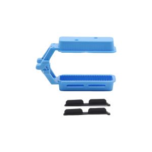 5Pcs Blue Disposable Dental Articulator Plastic Lab Tool For Dentistry Model Case