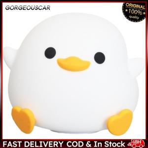 Silicone Duck Pat Night Light Simple Touch Lamp Eye Caring Cartoon Sleeping Light Cute Nursery Nightlight for Kids Room